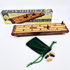 Wooden Cribbage Game