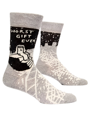 Blue Q Men's Crew Socks | Worst Gift Ever