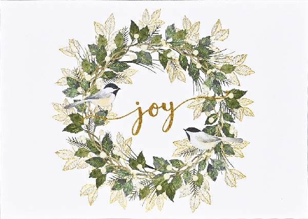Wreath Of Joy Boxed Holiday Cards | Set of 20
