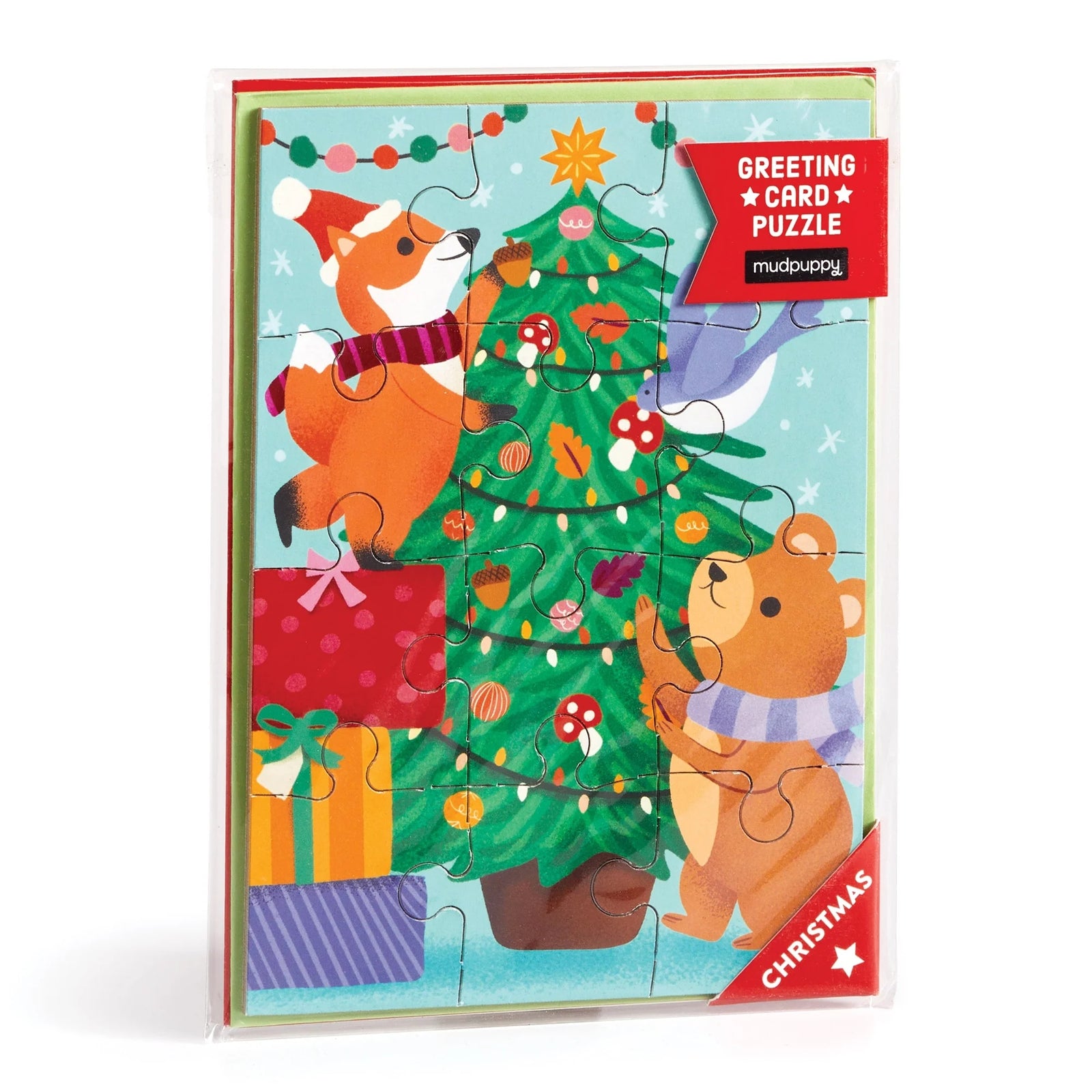Christmas Critters Puzzle Card
