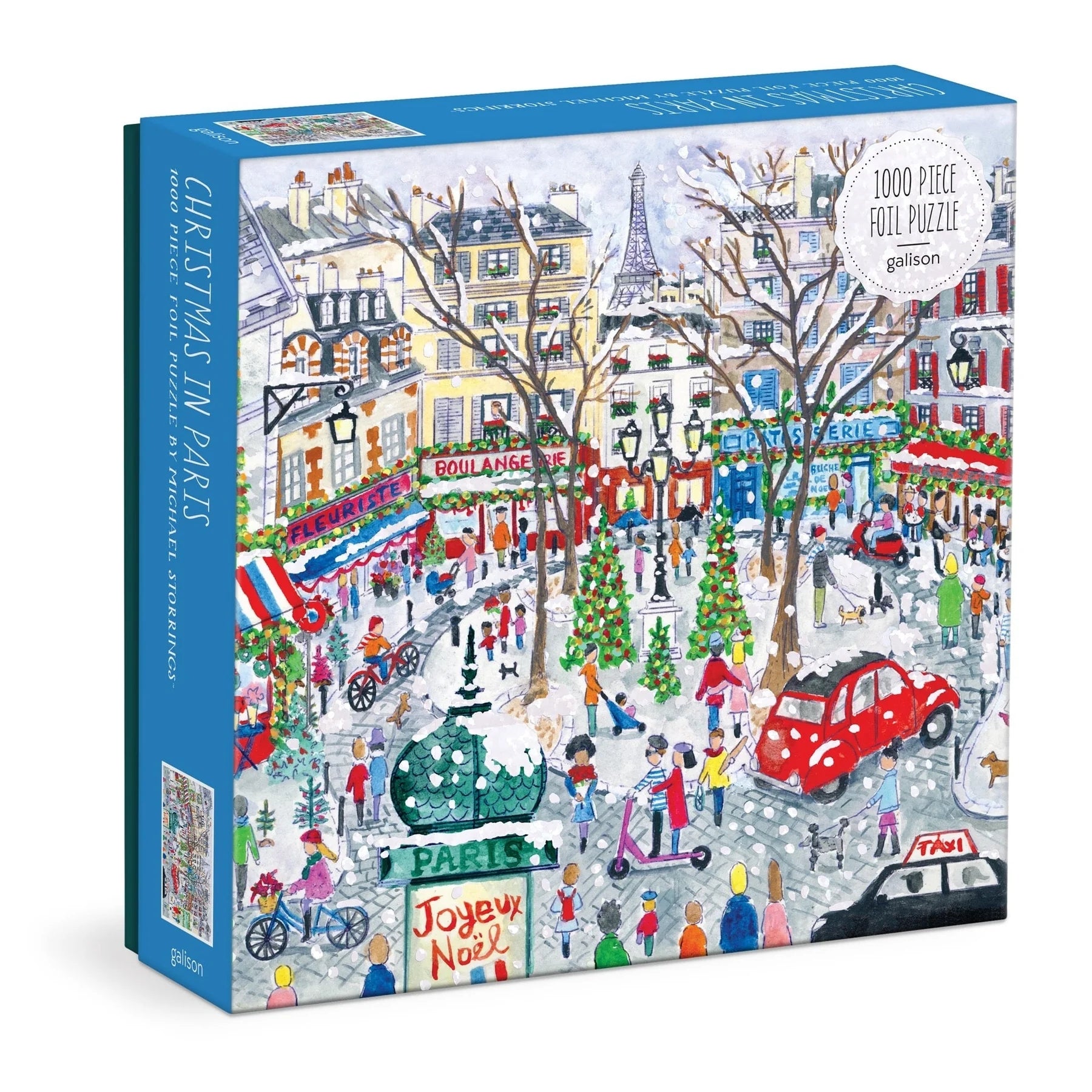Galison 1000 Piece Puzzle | Christmas In Paris