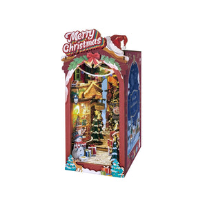 DIY Miniature Book Nook Kit | Christmas Street