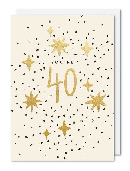 You're 40! Birthday Card