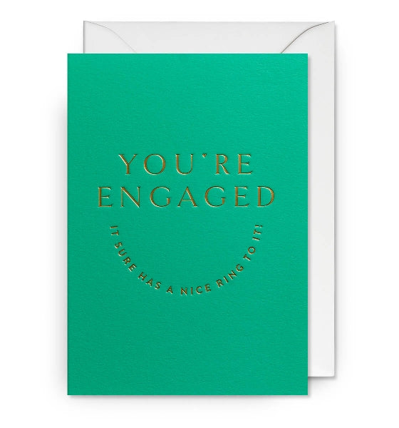 Nice Ring To It Engagement Card
