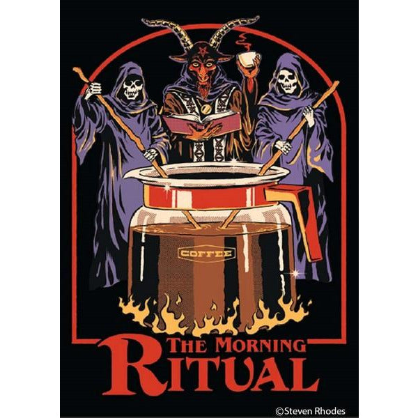 Morning Ritual  Magnet