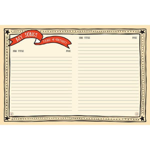 Songwriter's Journal | The Gifted Type