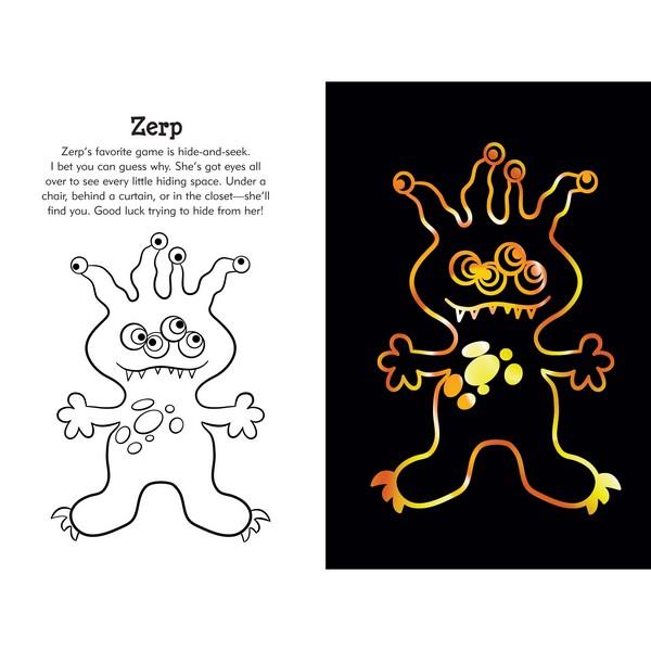 Monsters Scatch And Sketch | Activity Book | The Gifted Type