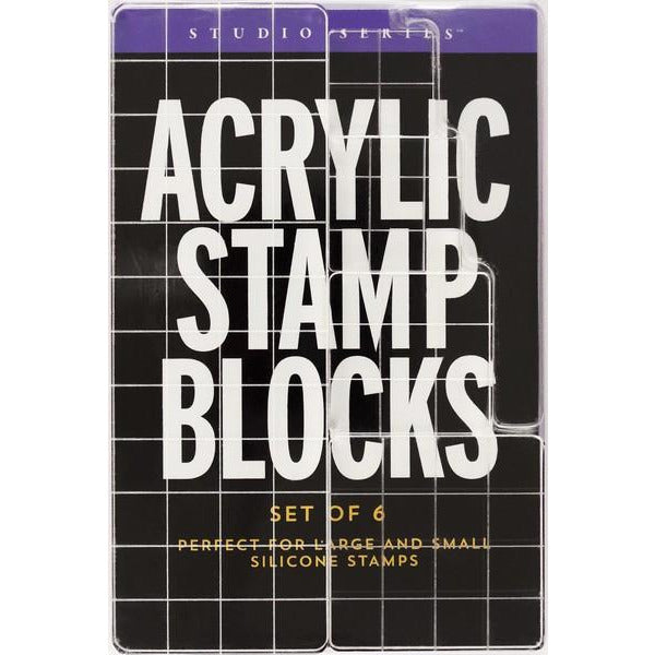 Acrylic Stamp Blocks Set