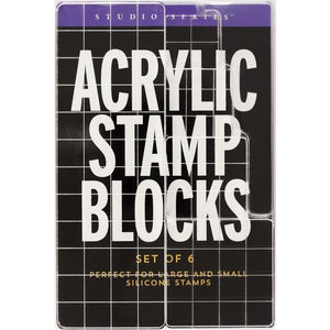 Acrylic Stamp Blocks Set