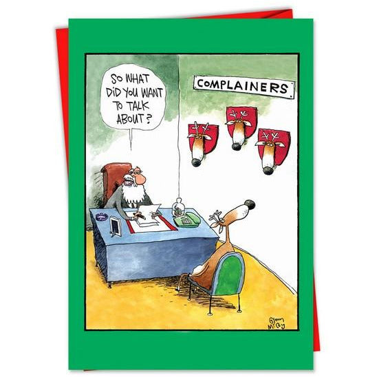 Complainers Christmas Card