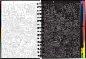 Scratch & Sketch Activity Book | Extreme Fantasy Art