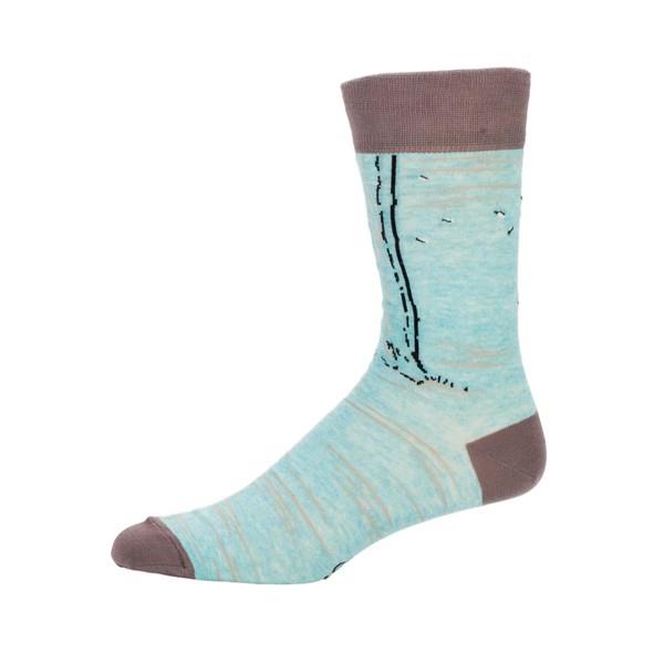 Blue Q Men's Crew Sock Fuck This Shit | The Gifted Type