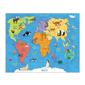 Puzzle Play Set Animals Of The World | 36 Pieces | The Gifted Type