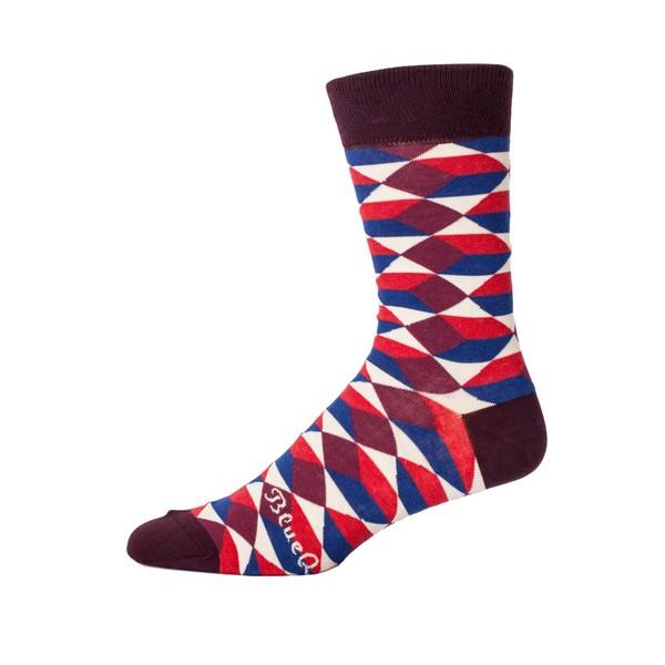 Blue Q Men's Crew Sock Busy Making A Fucking Difference | The Gifted Type