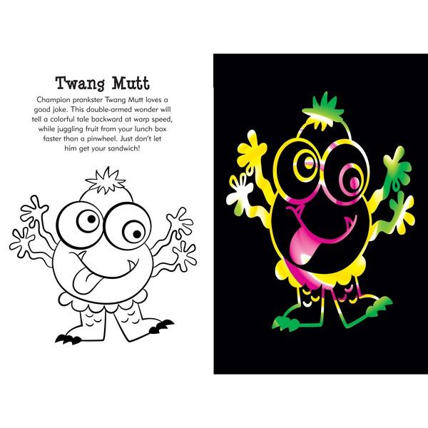 Monsters Scatch And Sketch | Activity Book | The Gifted Type