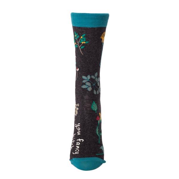 Blue Q Women's Crew Sock You Fancy Bitch | The Gifted Type
