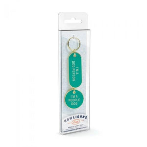 Fred & Friends Keychain Set | I'm a Dog Person People + Pet Tags