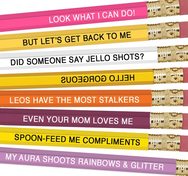 Whiskey River Astrology Pencils | Leo