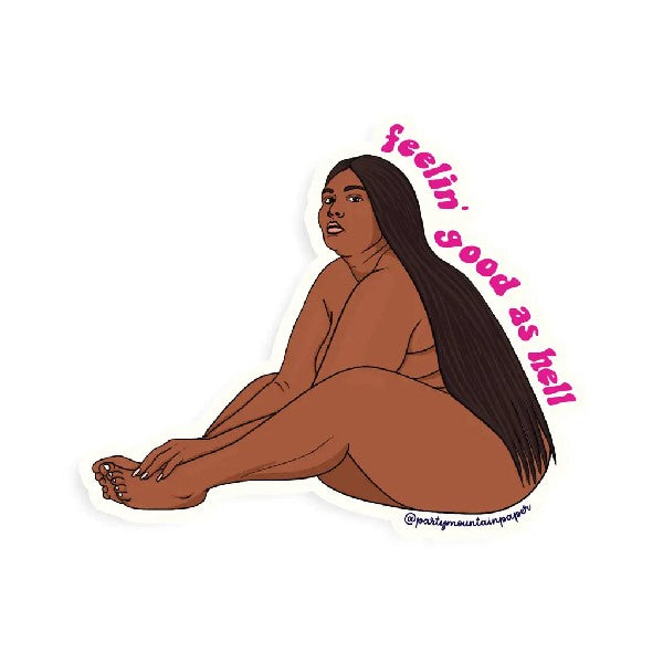 Lizzo Feelin' Good As Hell Sticker