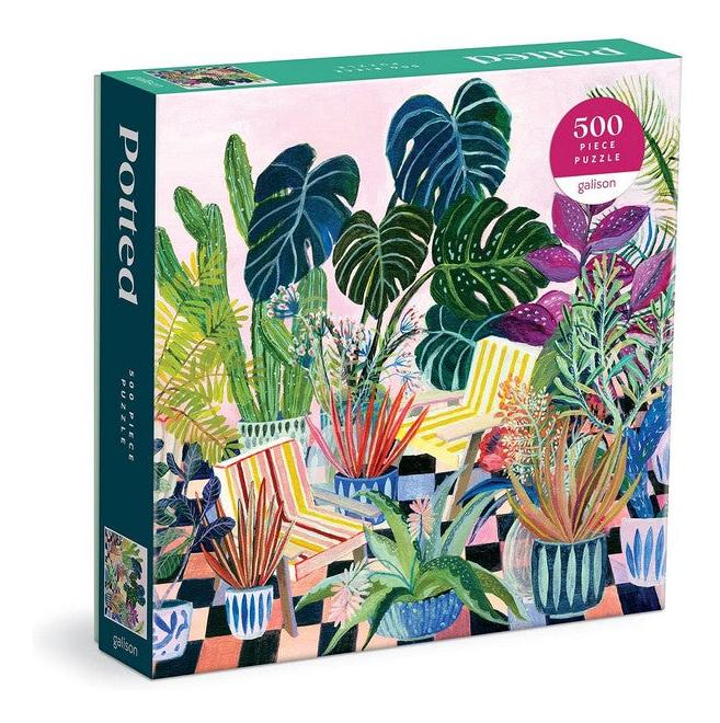 Galison 500 Piece Puzzle | Potted