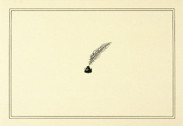 Quill Blank Blank Notecards