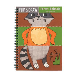 Flip And Draw Forest Animals | Activity Book | The Gifted Type