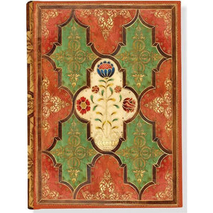 Floral Parchment Midsize Journal