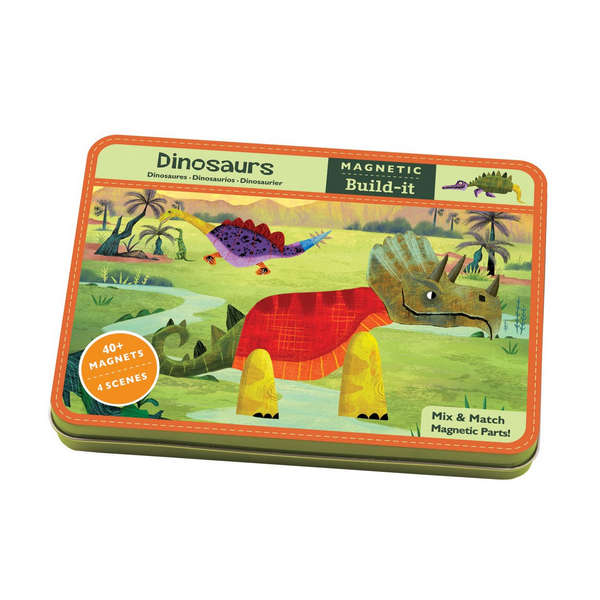 Magnetic Play Set Dinosaurs | Package | The Gifted Type