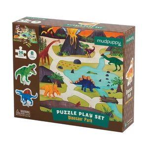 Puzzle Play Set Dinosaurs | 36 Pieces | The Gifted Type