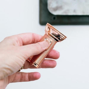 Copper Mini Flat Flashlight