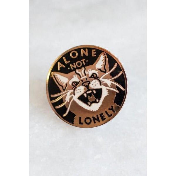 Alone Not Lonely - Enamel Pin