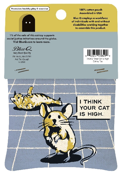 Blue Q Catnip Toy | I'm A Seal