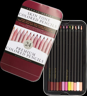 Skin Tone Colouring Pencils Set