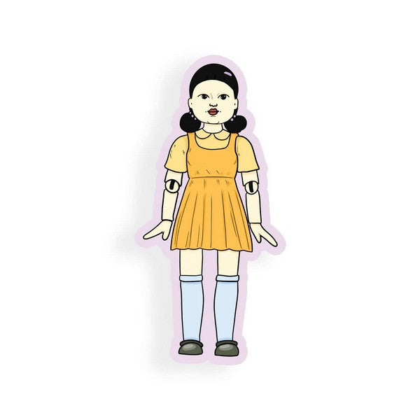 Squid Game Doll Sticker