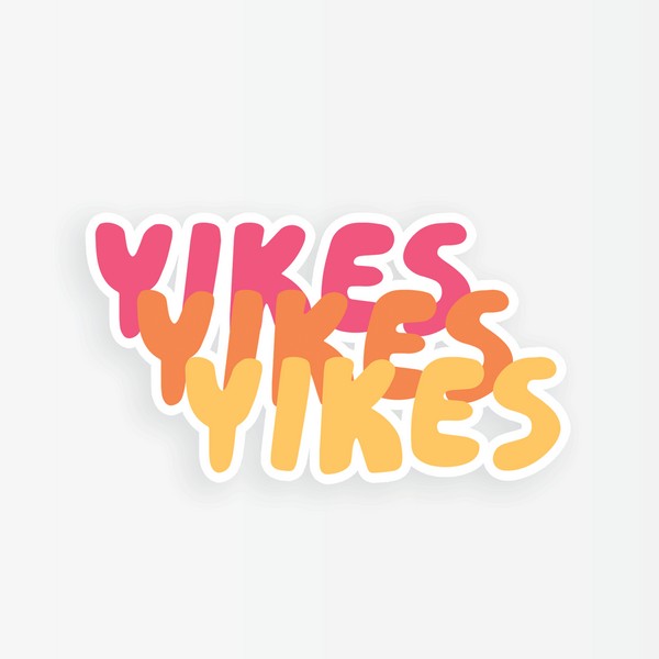 Yikes - Sticker